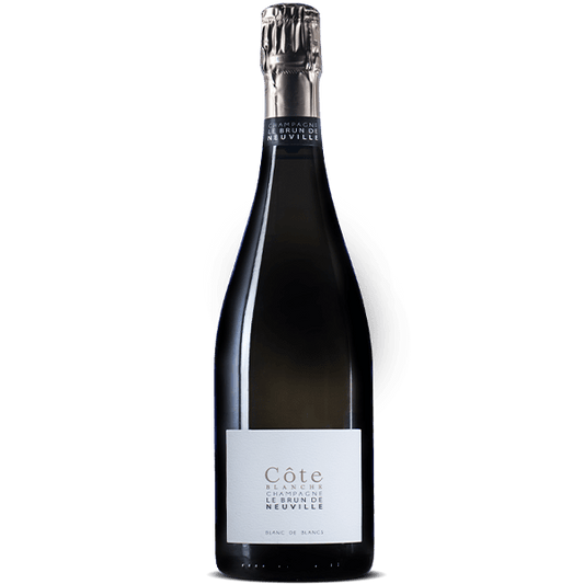 Le Brun de Neuville, Champagne Côte Blanche . 100% Chardonnay. Precio Bot.:34,44€. Precio caja con 6 botellas 206,64€