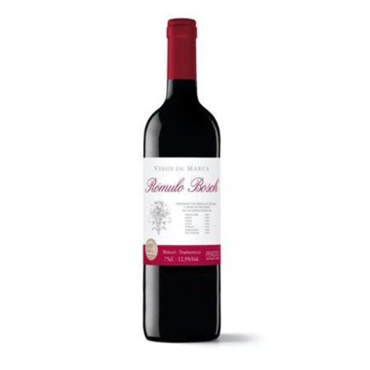 Rómulo Bosch 2 Noirs - D.O. Penedés. Tempranillo y Merlot. Precio/bot. 4,53€- Precio caja con 6 bot.:27,18€