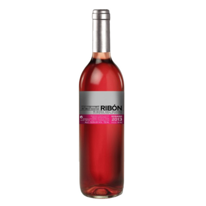 Ribón Rosado - D.O. Ribera del Duero. 100% Uva tinta.Precio/bot. 6,85€. Precio caja con 6 botellas: 41,10€